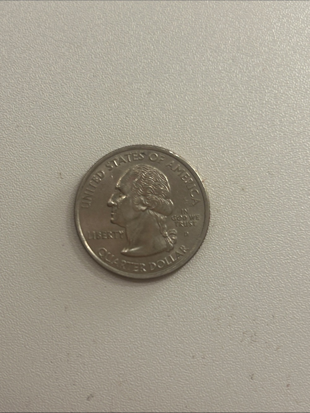 U.S. Quarter Coin - Silver Tone